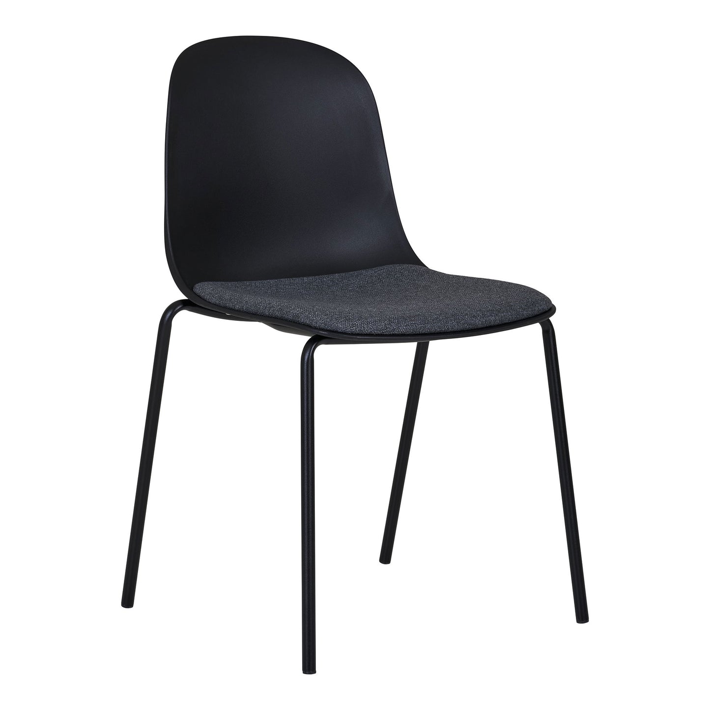 Madalena Spisebordsstol - Spisebordsstol, Sort, Hn1264 ⎮ Sæt af 2 stk. ⎮ 5713917030989 ⎮ 1001296