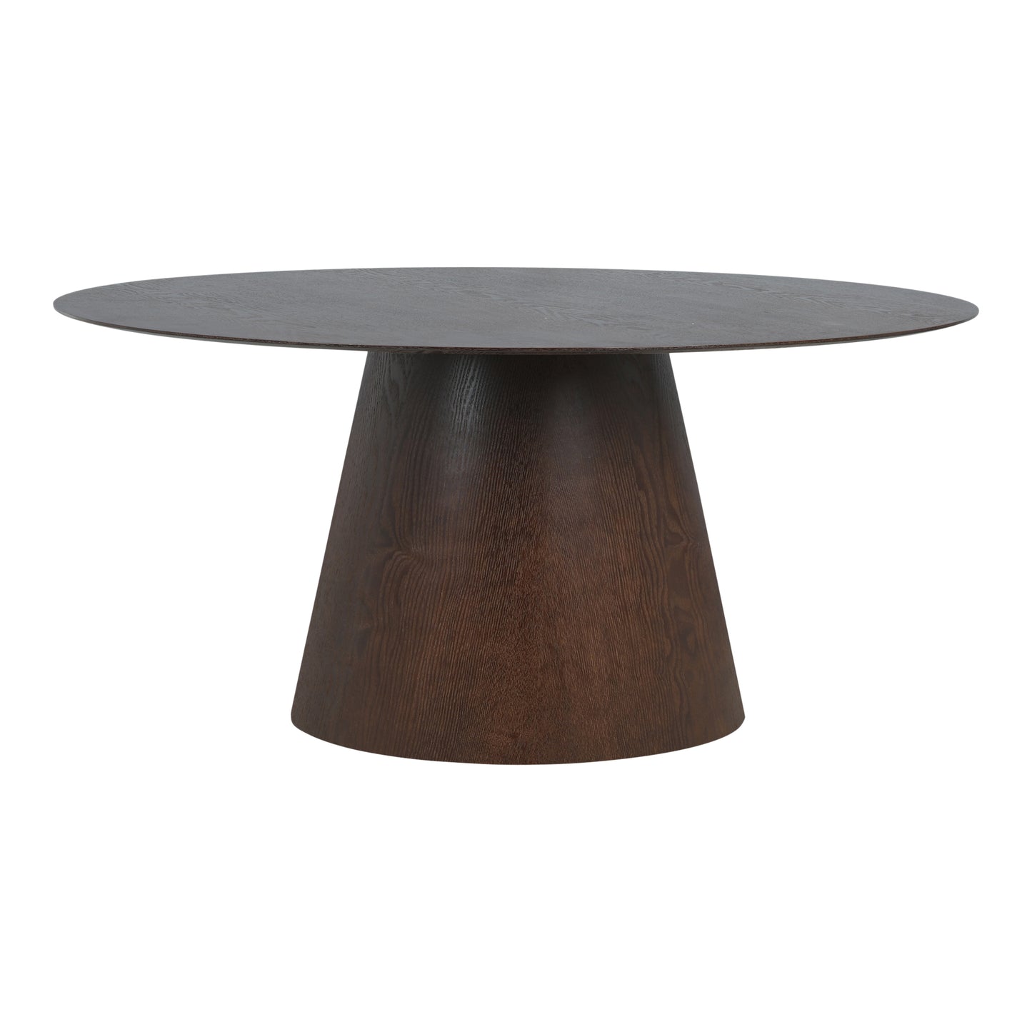 Bolton Spisebord - Spisebord, Valnød Finer, Oval, Mørkebrun 90X160X75 Cm ⎮ 5713917025534 ⎮ 1001615