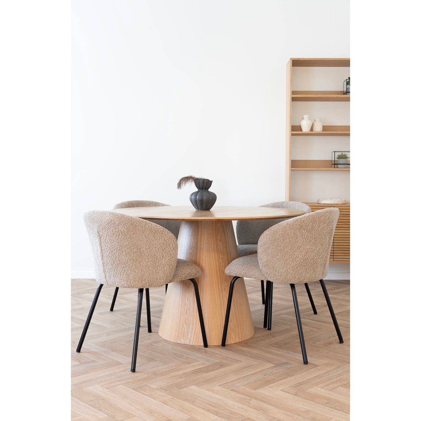 Bolton Spisebord - Spisebord, Ask Finer, Natur&Nbsp Ø120X76 Cm ⎮ 5713917025558 ⎮ 1001620