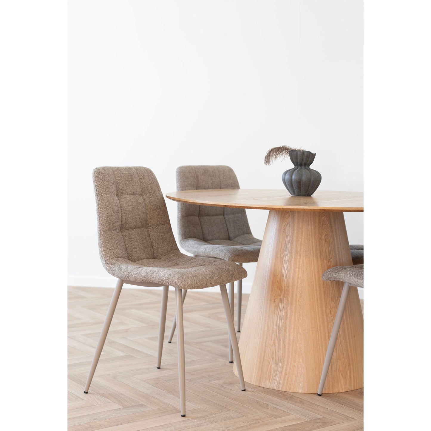 Bolton Spisebord - Spisebord, Ask Finer, Natur&Nbsp Ø120X76 Cm ⎮ 5713917025558 ⎮ 1001620