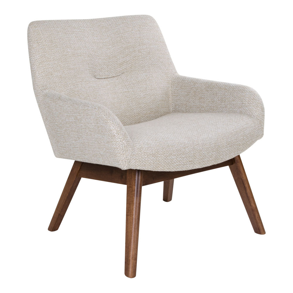 London Loungestol - Loungestol, Sand, Valnød Ben Hn1278 ⎮ 5713917008704 ⎮ 1101062