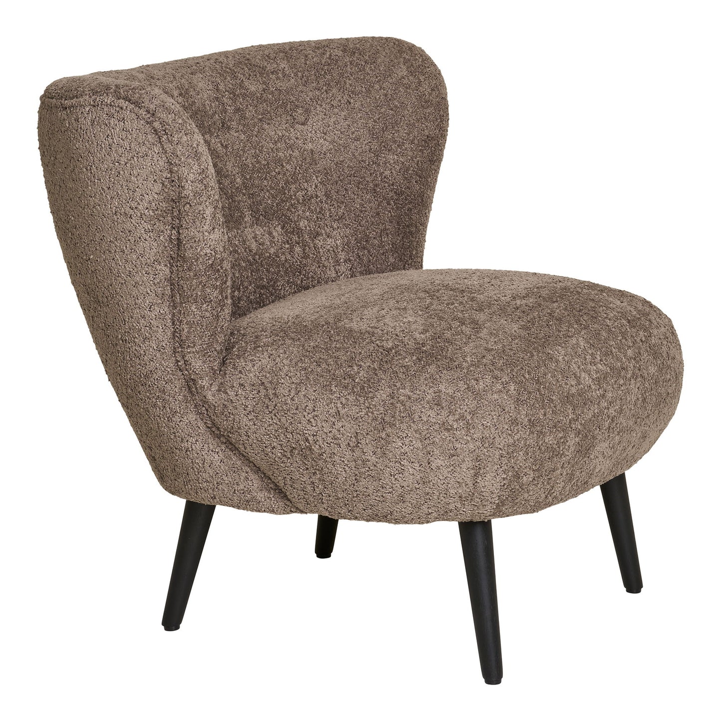 Covelo Loungestol - Loungestol, Bouclé, Brun/Sort, Hn1237 ⎮ 5713917031887 ⎮ 1101165