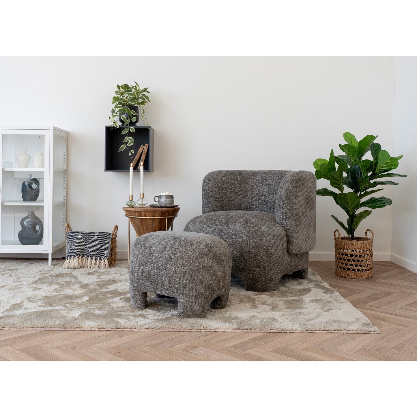 Nazare Loungestol - Loungestol, Grå, Hn1280 ⎮ 5713917033409 ⎮ 1101168