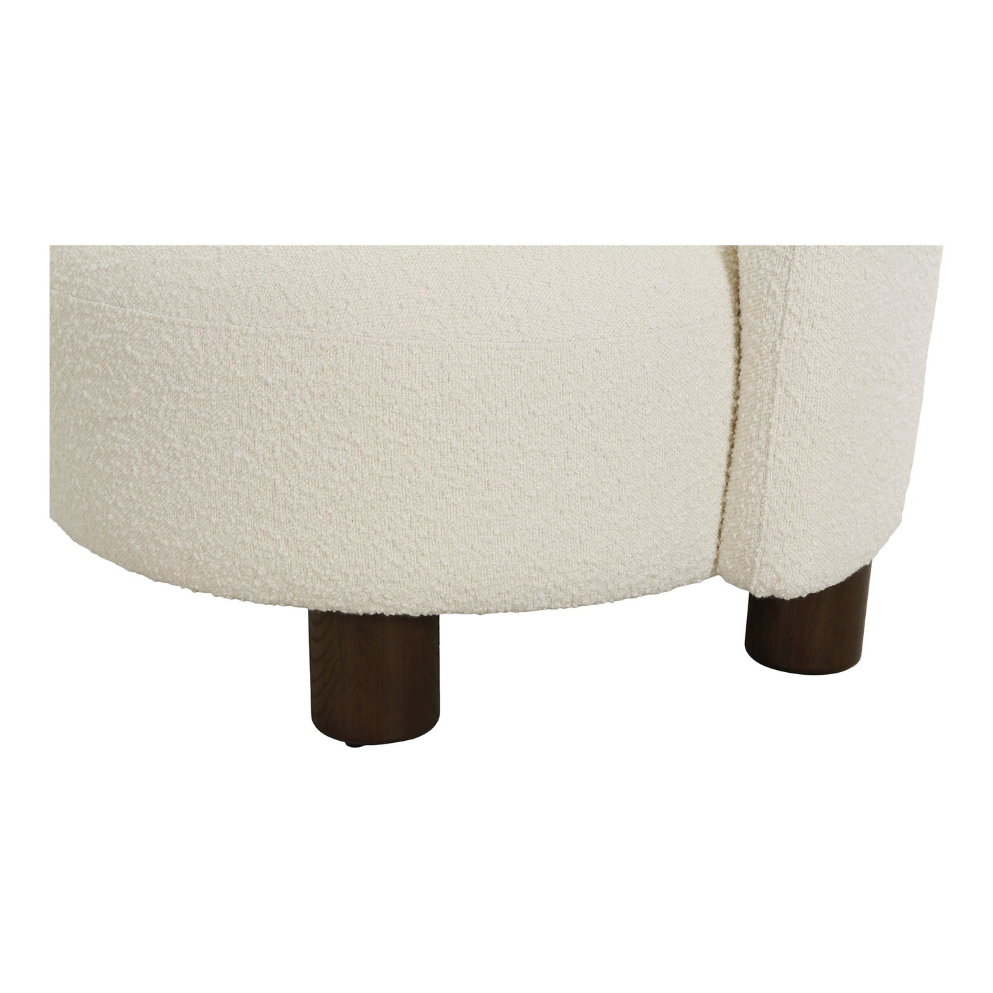 Honolulu Loungestol - Loungestol, Bouclé, Venstrevendt, Rund, Hvid, Hn1255 ⎮ 5713917025725 ⎮ 1101189