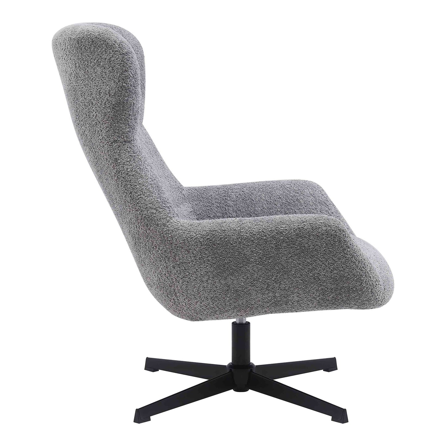 Bescia Loungestol Med Drejefunktion - Loungestol Med Drejefunktion, Mørkegrå, Hn1060 ⎮ 5713917030255 ⎮ 1101198