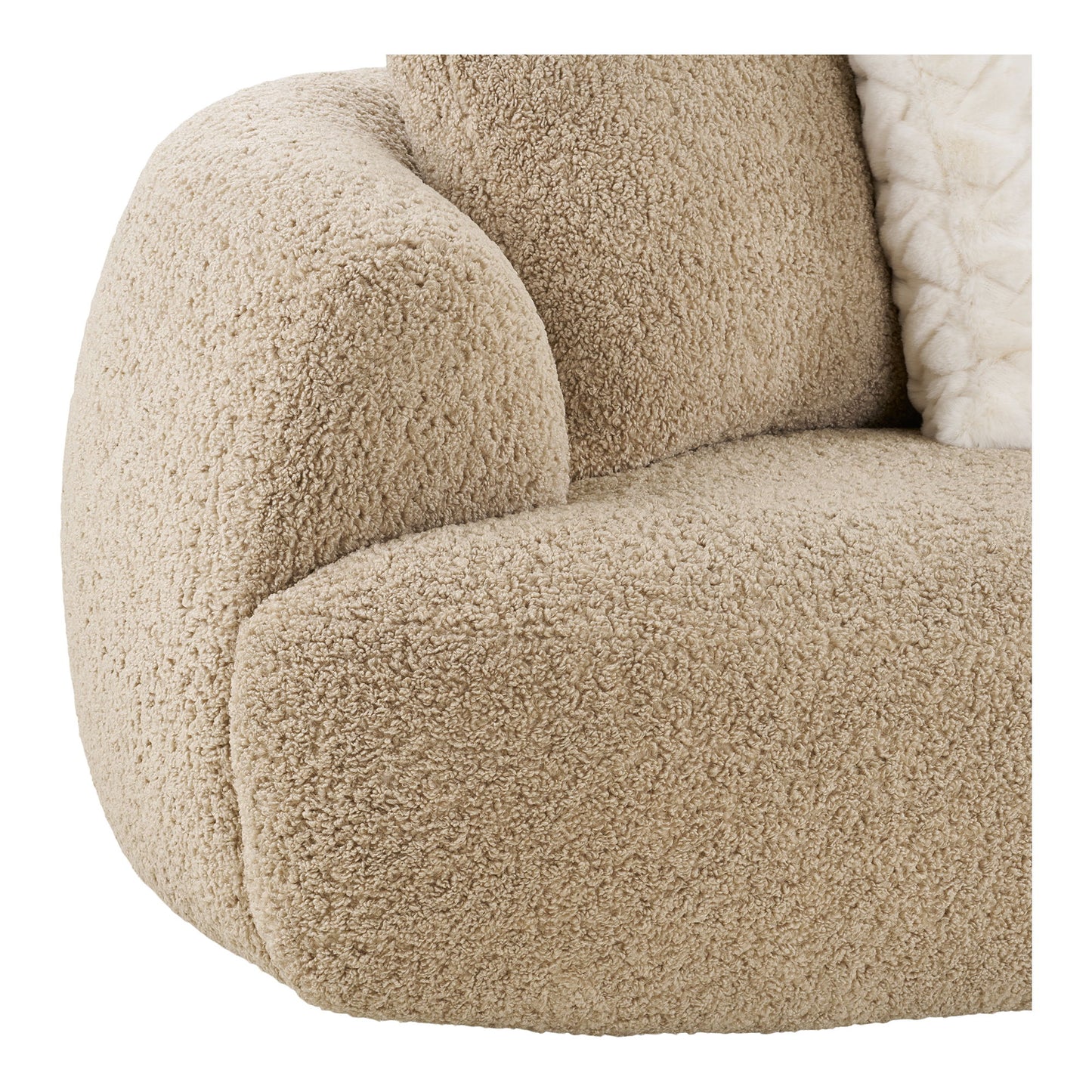 Dali Sofa - Sofa Med 4 Puder, Lysebrun Hn1265 ⎮ 5713917036547 ⎮ 1250005