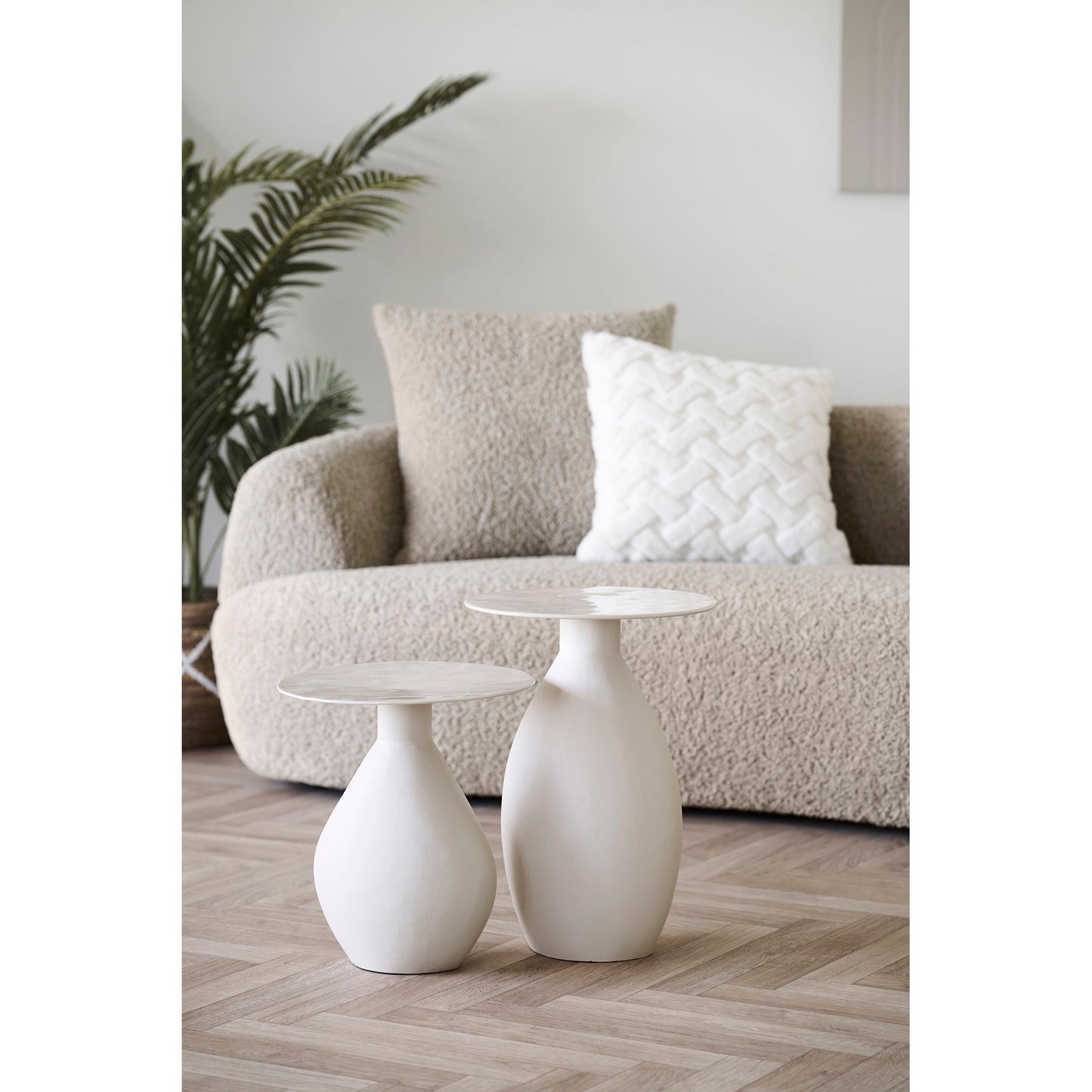 Dali Sofa - Sofa Med 4 Puder, Lysebrun Hn1265 ⎮ 5713917036547 ⎮ 1250005
