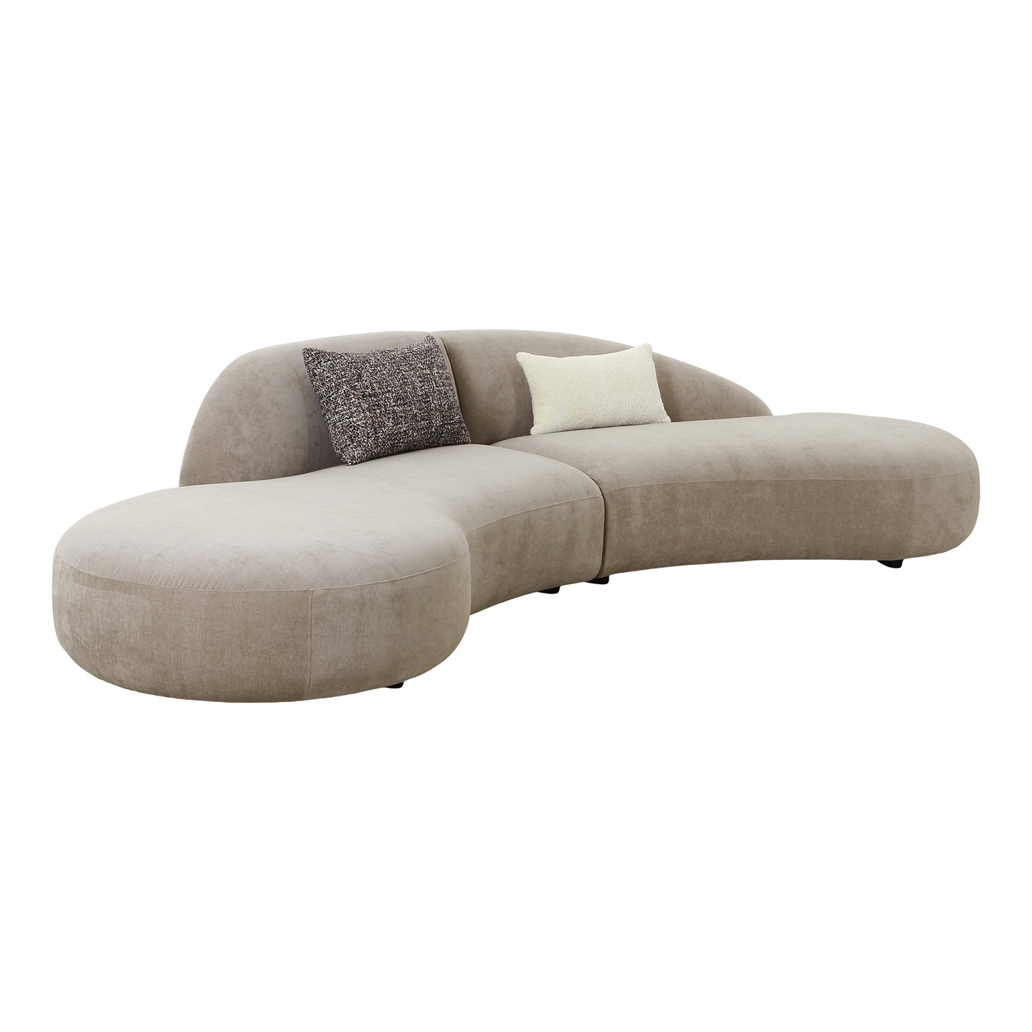 Venice Sofa - Sofa Med 2 Puder, Chenille, Natur, Hn1256 ⎮ 5713917025688 ⎮ 1301350