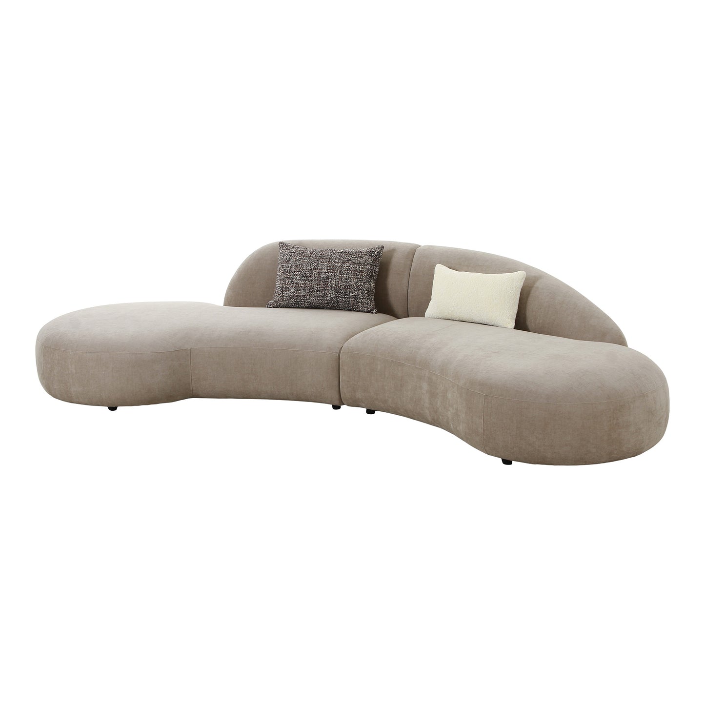 Venice Sofa - Sofa Med 2 Puder, Chenille, Natur, Hn1256 ⎮ 5713917025688 ⎮ 1301350