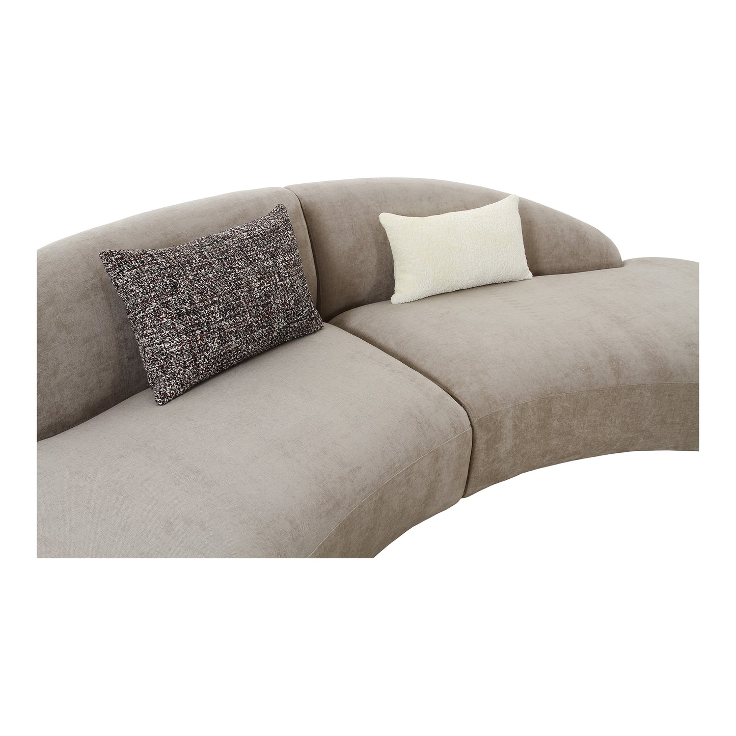 Venice Sofa - Sofa Med 2 Puder, Chenille, Natur, Hn1256 ⎮ 5713917025688 ⎮ 1301350