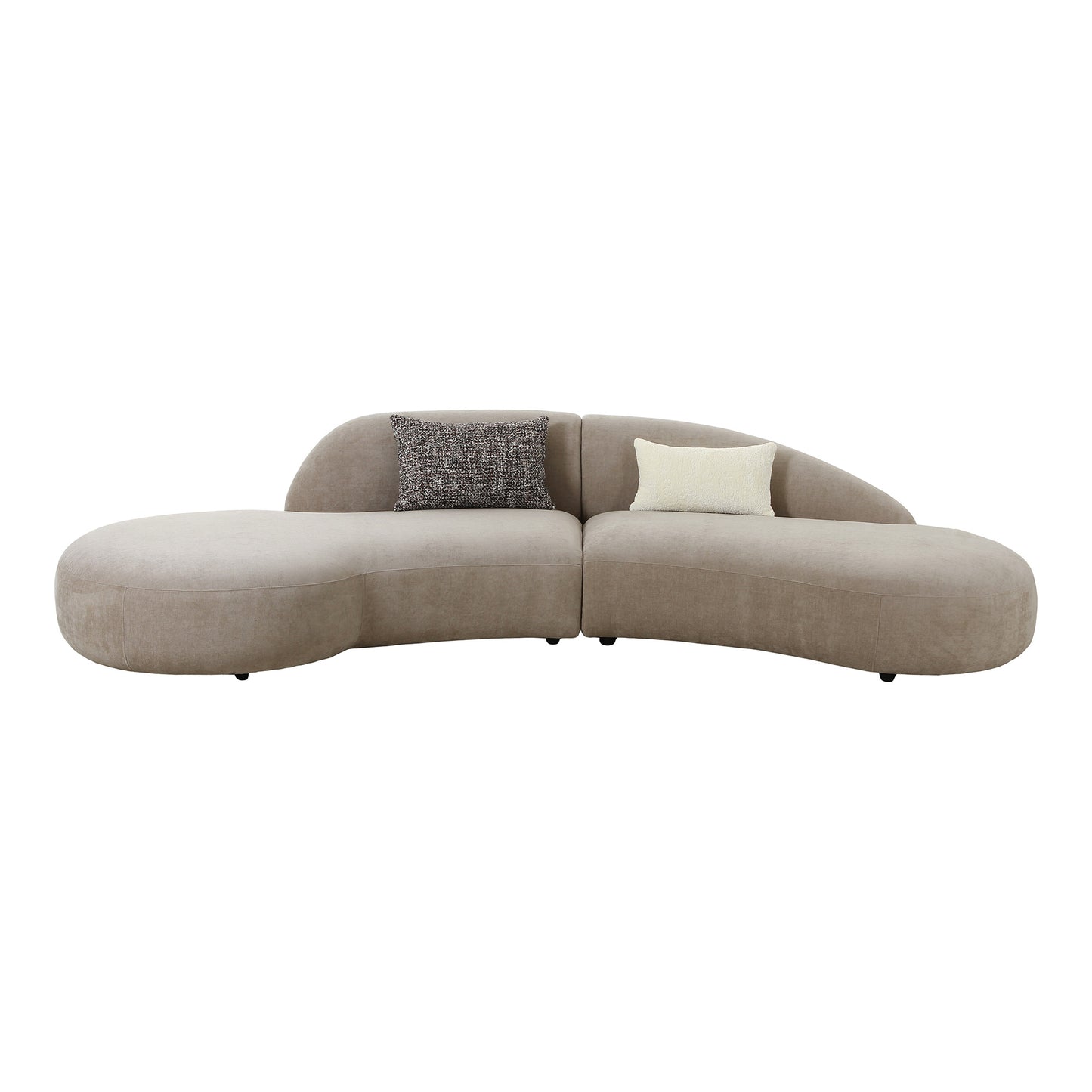 Venice Sofa - Sofa Med 2 Puder, Chenille, Natur, Hn1256 ⎮ 5713917025688 ⎮ 1301350