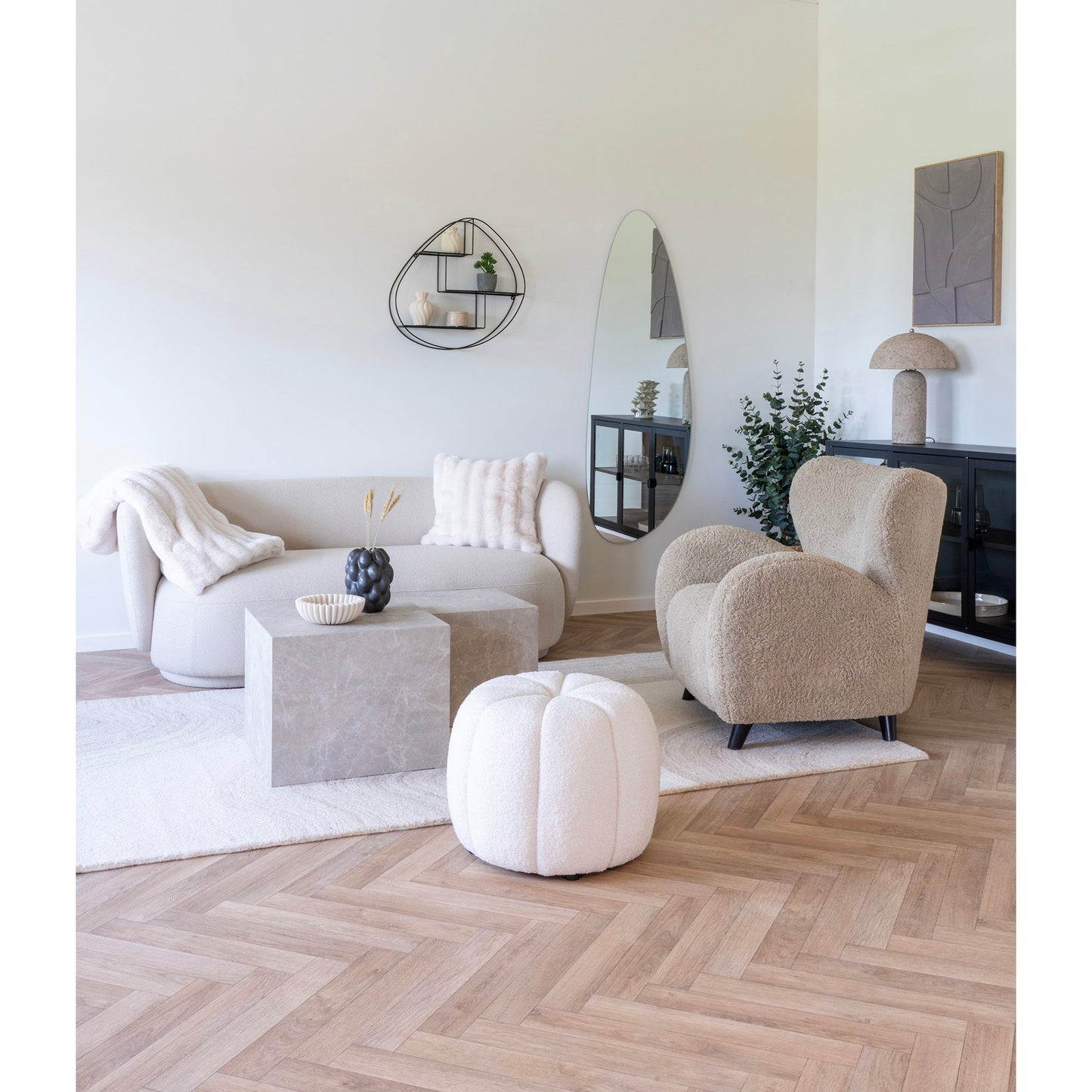 Mykonos 2,5 Personers Sofa - 2,5 Personers Sofa, Sand, Hn1249 ⎮ 5713917031214 ⎮ 1301355