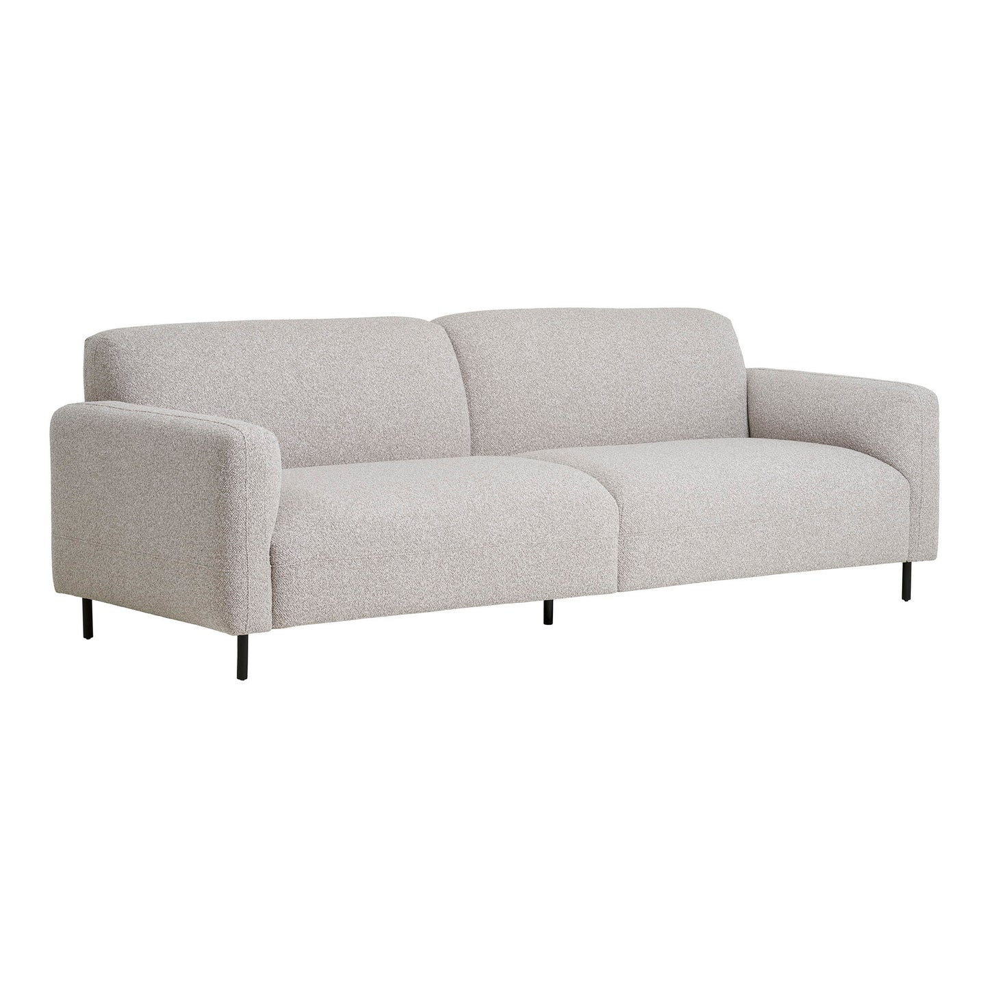 Salvador 3 Personers Sofa - 3 Personers Sofa, Bouclé, Lysegrå Hn1253 ⎮ 5713917032334 ⎮ 1301360