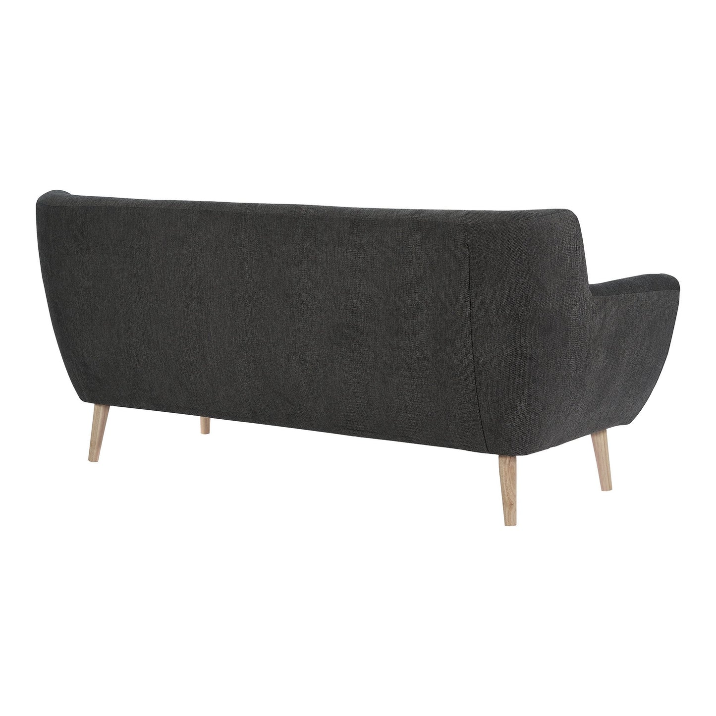 Monte 3 Personers Sofa - 3 Personers Sofa, Mørkegrå Med Natur Træben, Hn1045 ⎮ 5713917026562 ⎮ 1301537