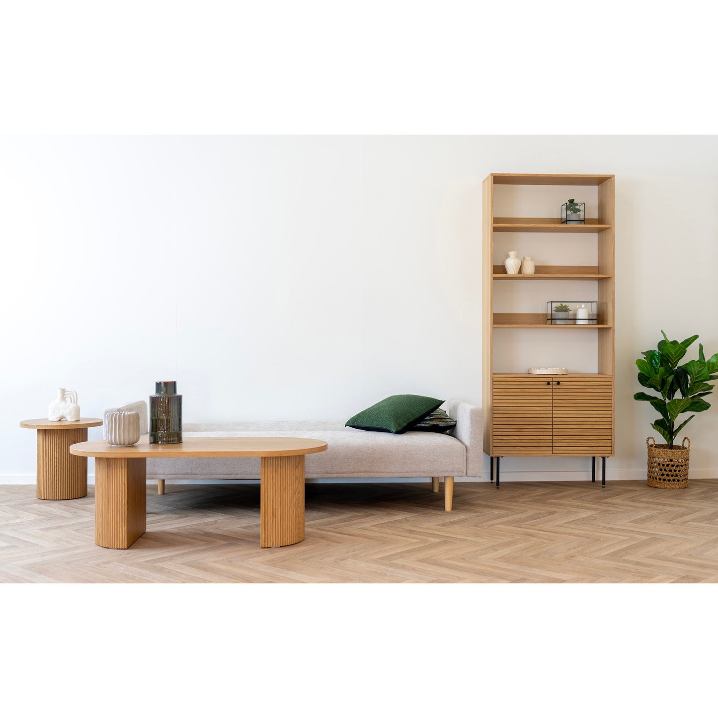 Kells Sovesofa - Sovesofa, Mørk Sand, Natur Ben Hn1085 ⎮ 5713917033577 ⎮ 1302050