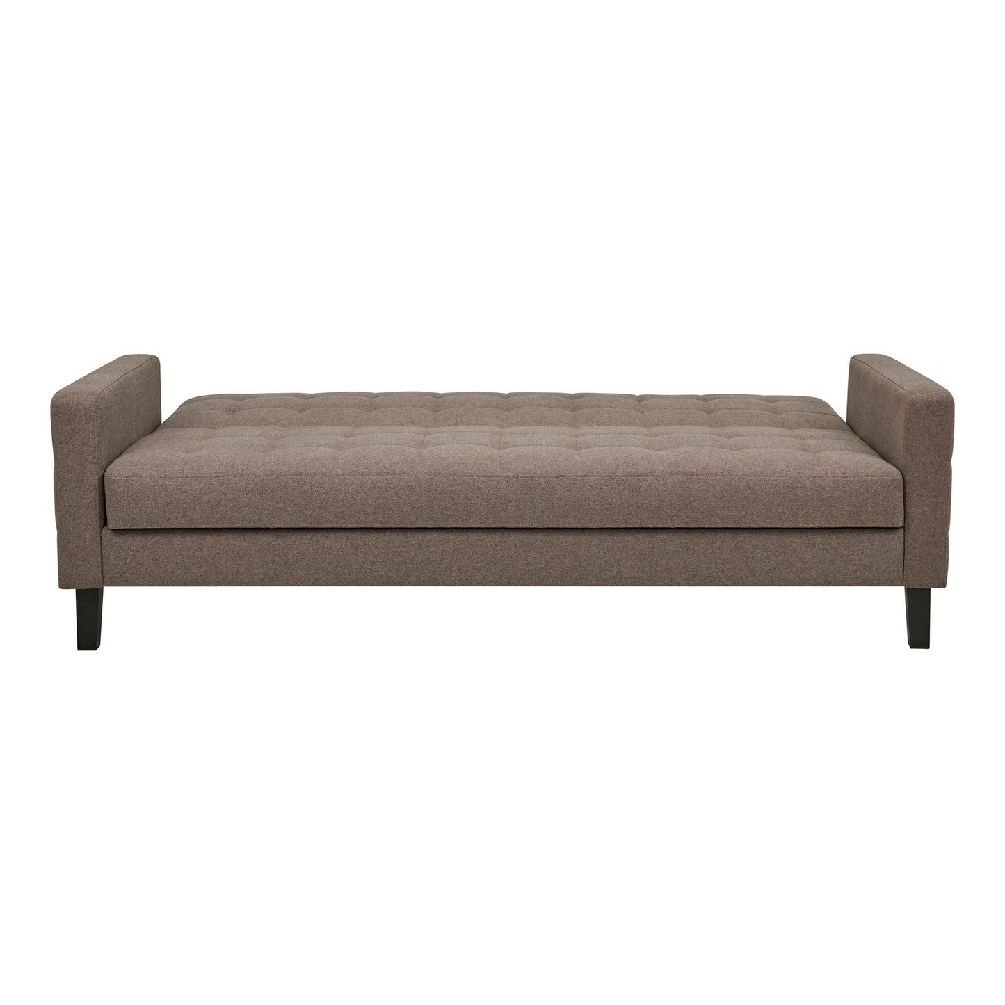 Milton Sovesofa - Sovesofa Med Opbevaring, Brun, Sorte Ben Hn1089 ⎮ 5713917038855 ⎮ 1352010