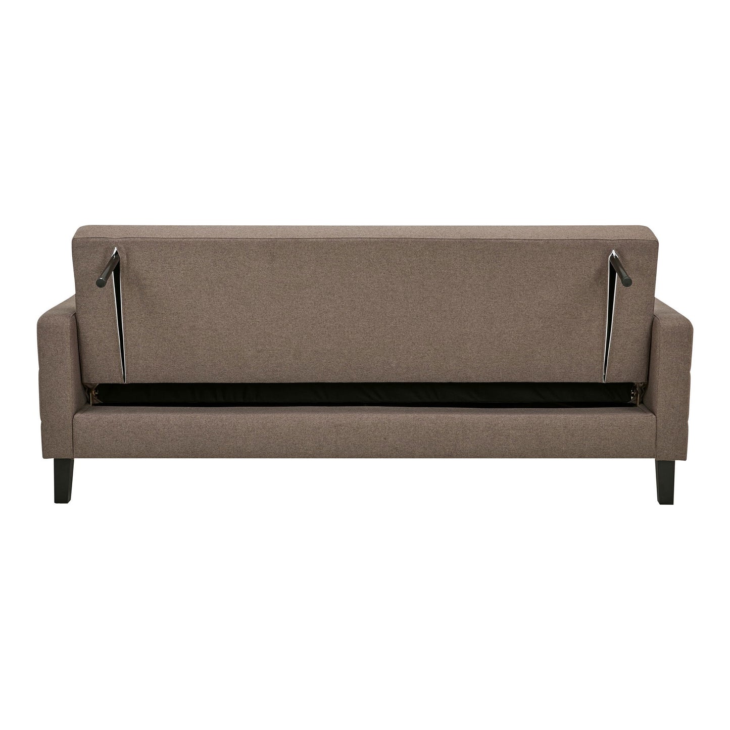 Milton Sovesofa - Sovesofa Med Opbevaring, Brun, Sorte Ben Hn1089 ⎮ 5713917038855 ⎮ 1352010