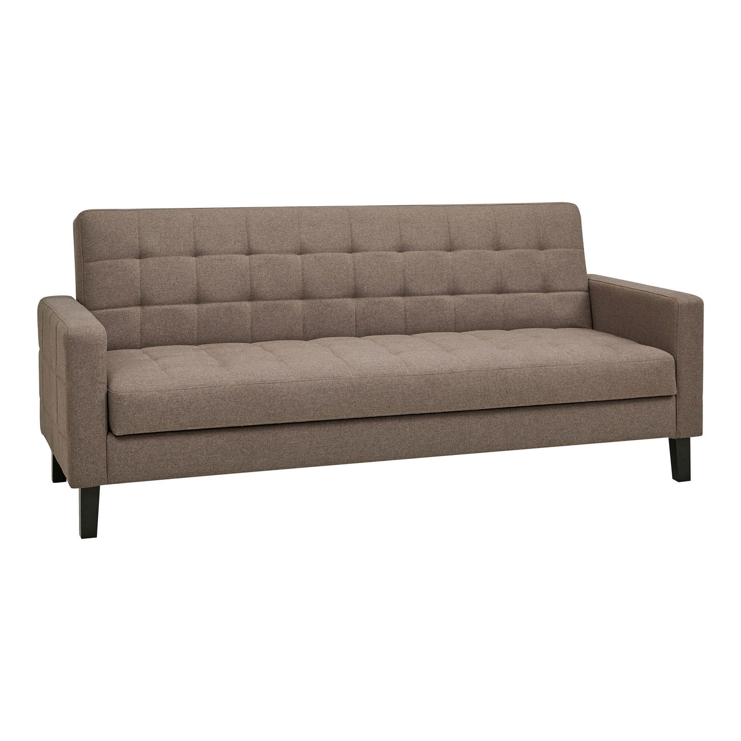 Milton Sovesofa - Sovesofa Med Opbevaring, Brun, Sorte Ben Hn1089 ⎮ 5713917038855 ⎮ 1352010