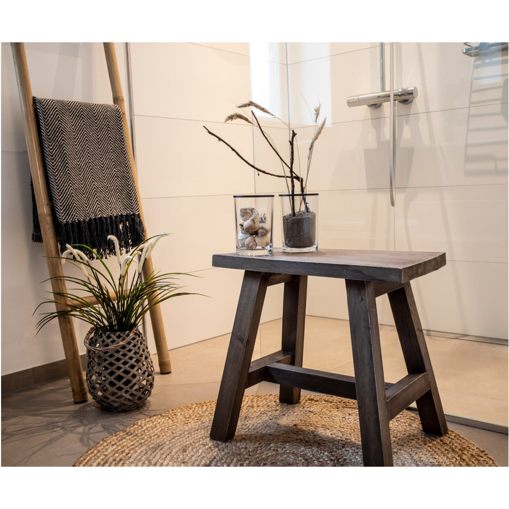 Barcelona Bænk - Bænk, Teak, Natur 50X25X45 Cm ⎮ 5713917006229 ⎮ 1401010