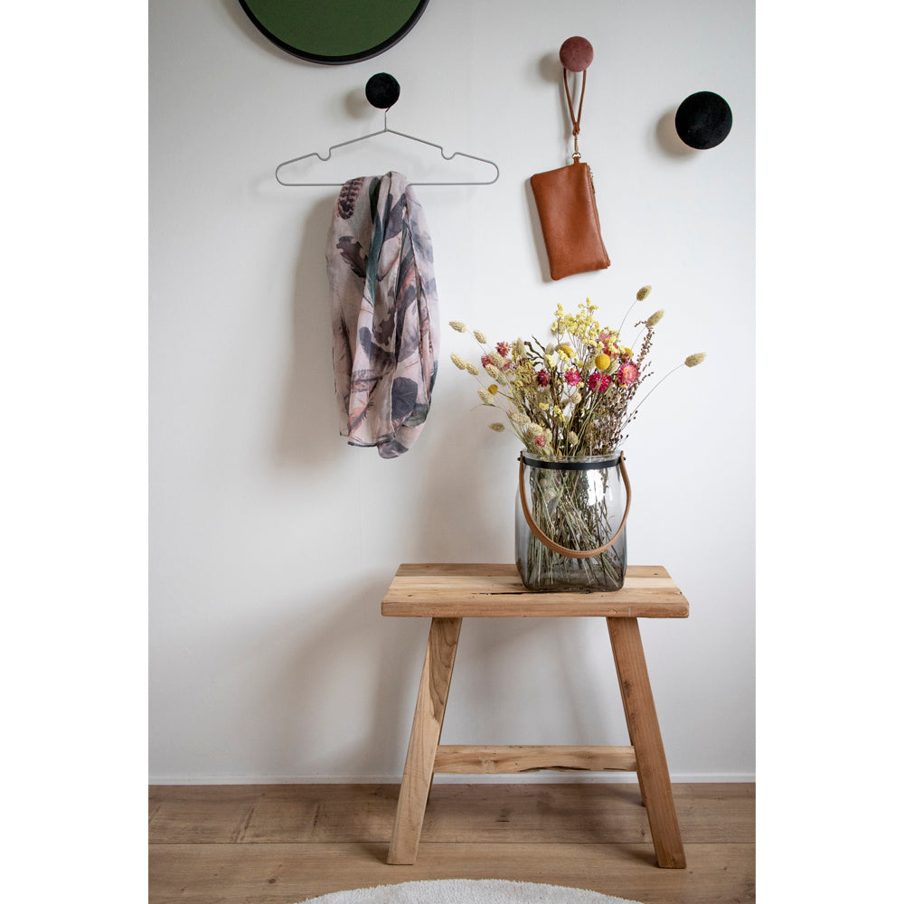 Barcelona Bænk - Bænk I Teaktræ, Natur, 50X25X45 Cm ⎮ 5713917006229 ⎮ 1401010
