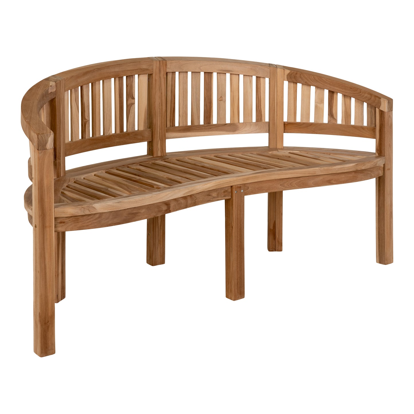 Boca Banan Bænk - Banan Bænk, Teak, Natur 150X60X85 Cm ⎮ 5713917021826 ⎮ 1401095