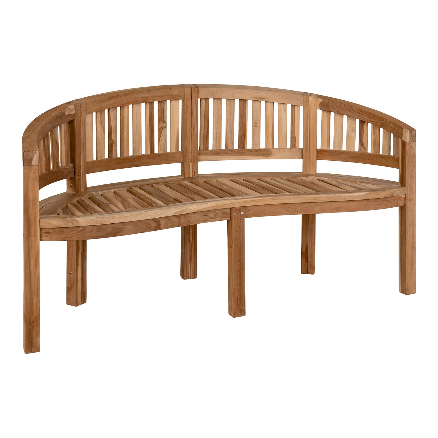 Boca Banan Bænk - Banan Bænk, Teak, Natur 150X60X85 Cm ⎮ 5713917021826 ⎮ 1401095