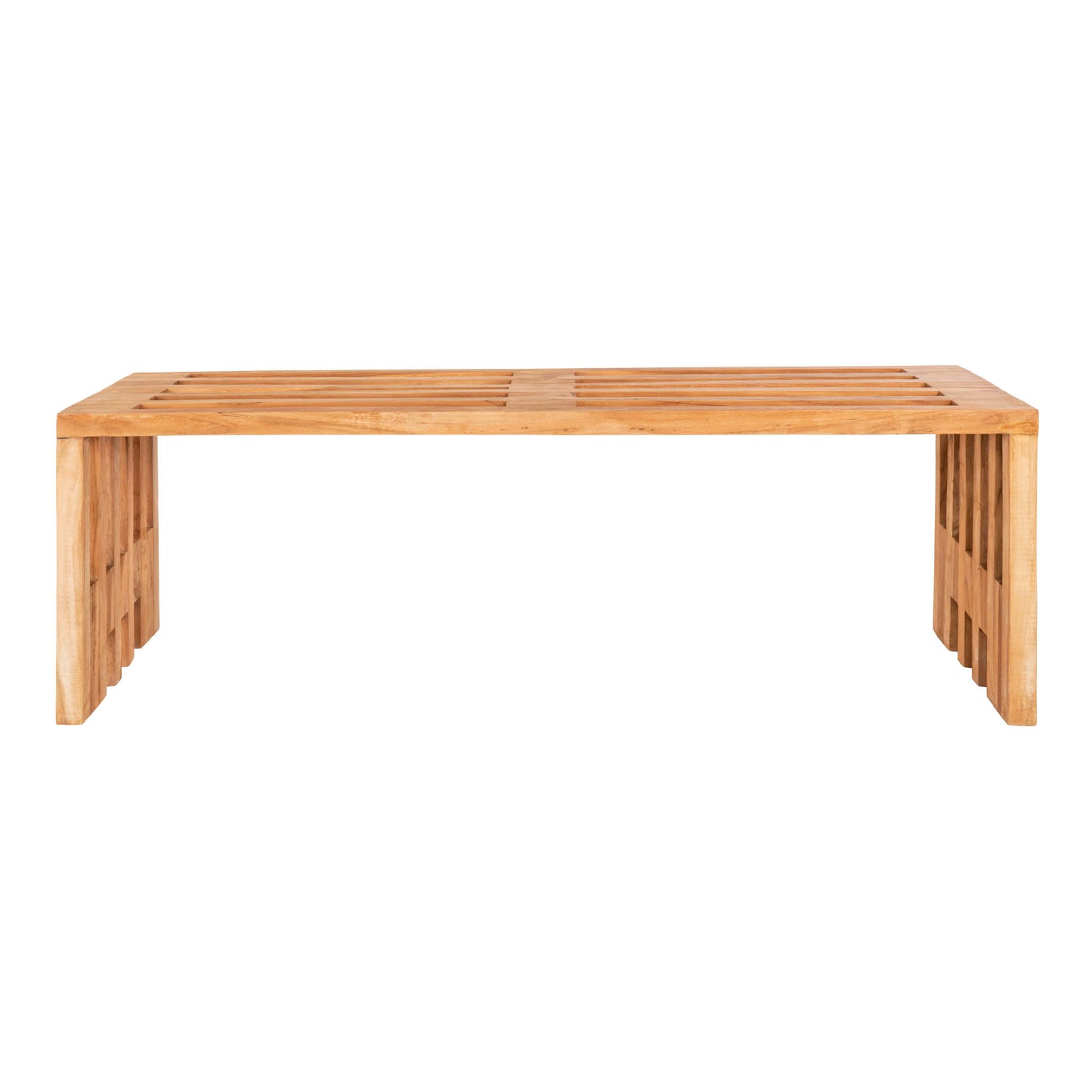 Benidorm Bænk - Bænk, Teak, Natur, 140X35X48 Cm ⎮ 5713917006243 ⎮ 1401100