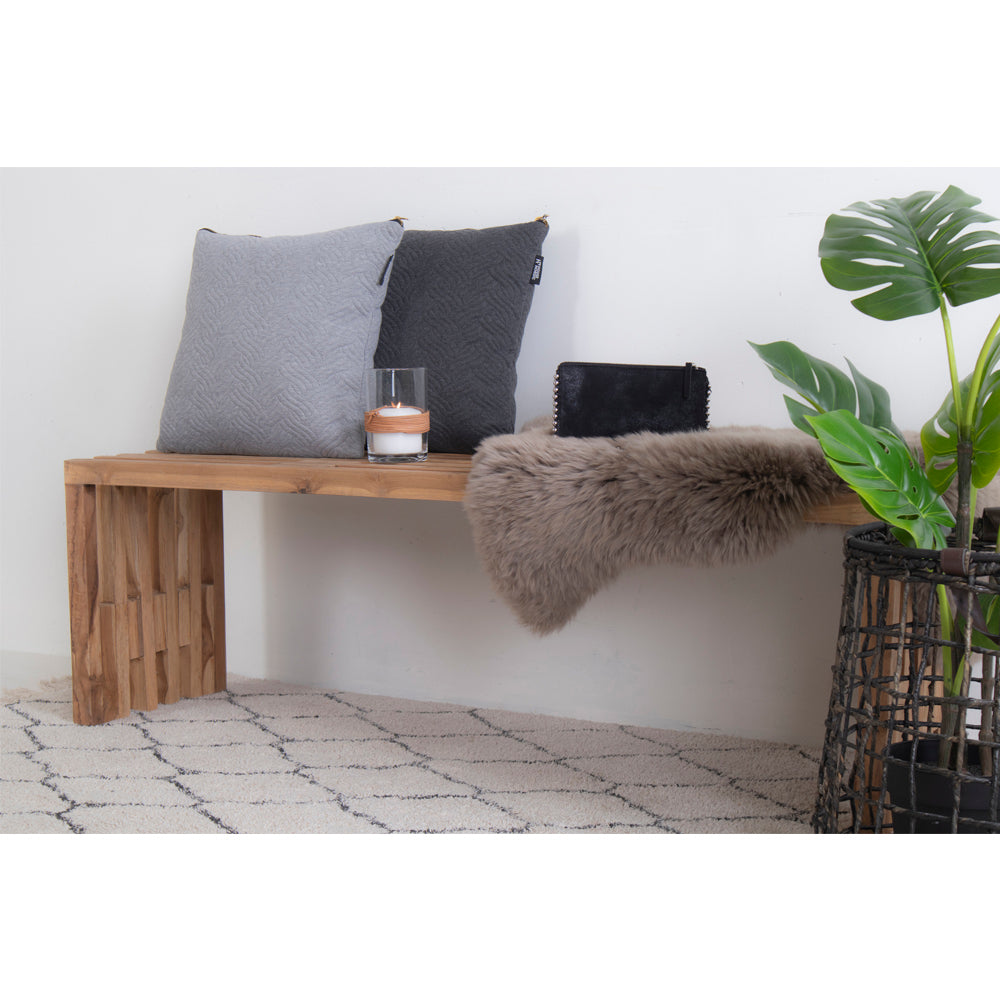 Benidorm Bænk - Bænk, Teak, Natur, 140X35X48 Cm ⎮ 5713917006243 ⎮ 1401100