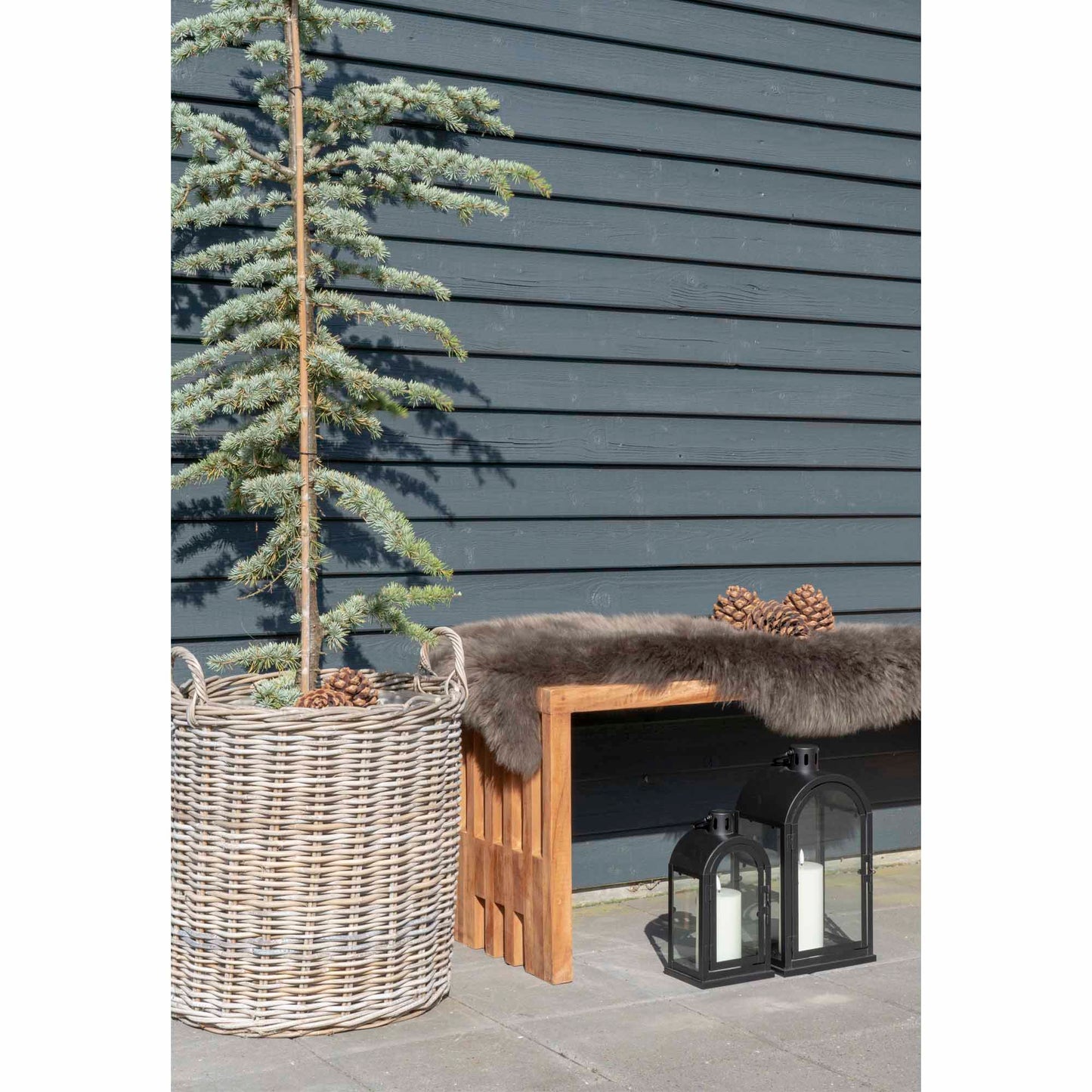 Benidorm Bænk - Bænk, Teak, Natur, 140X35X48 Cm ⎮ 5713917006243 ⎮ 1401100