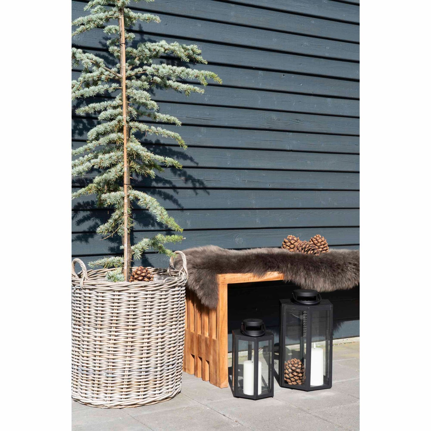 Benidorm Bænk - Bænk, Teak, Natur, 90X30X49 Cm ⎮ 5713917005406 ⎮ 1401101