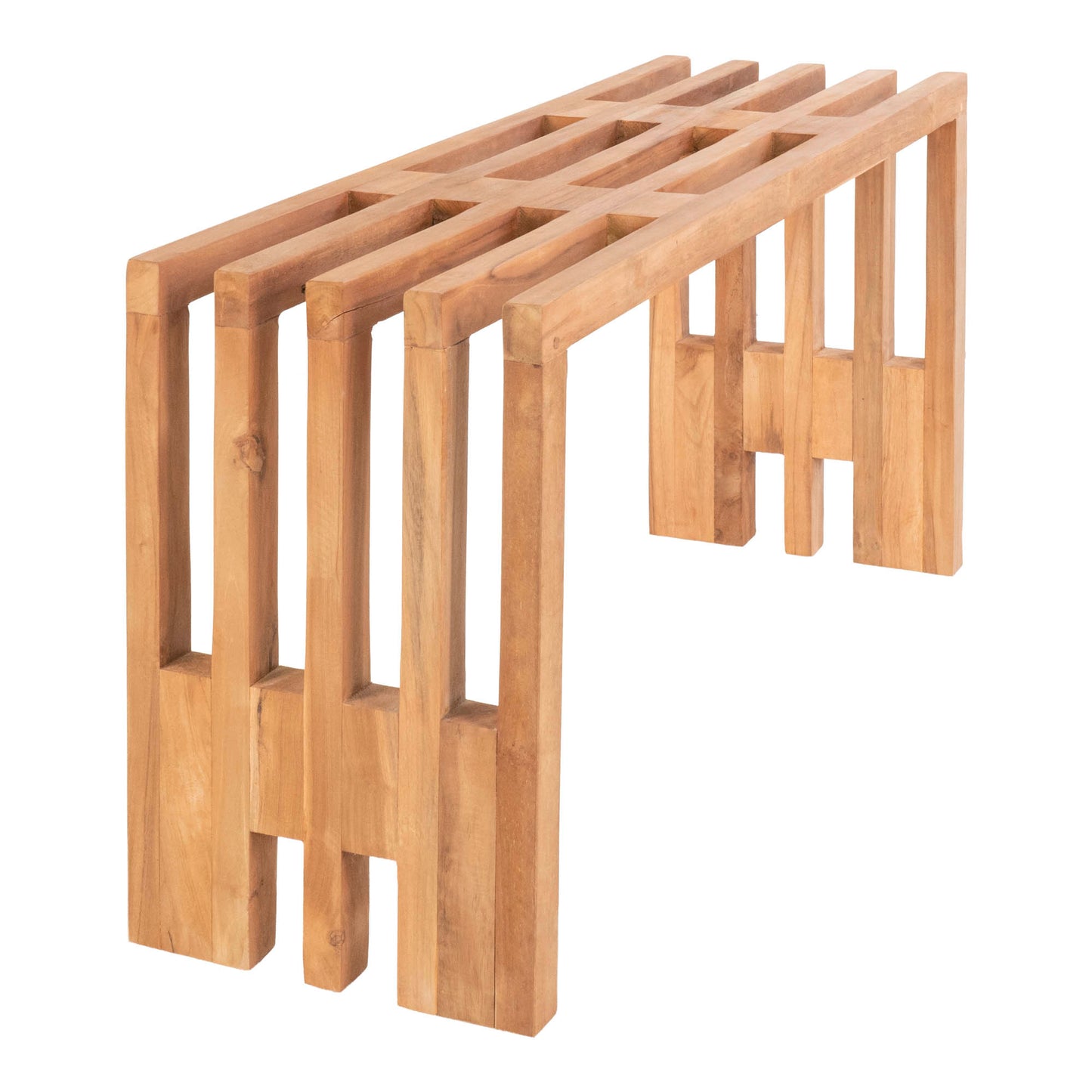 Benidorm Bænk - Bænk, Teak, Natur, 90X30X49 Cm ⎮ 5713917005406 ⎮ 1401101