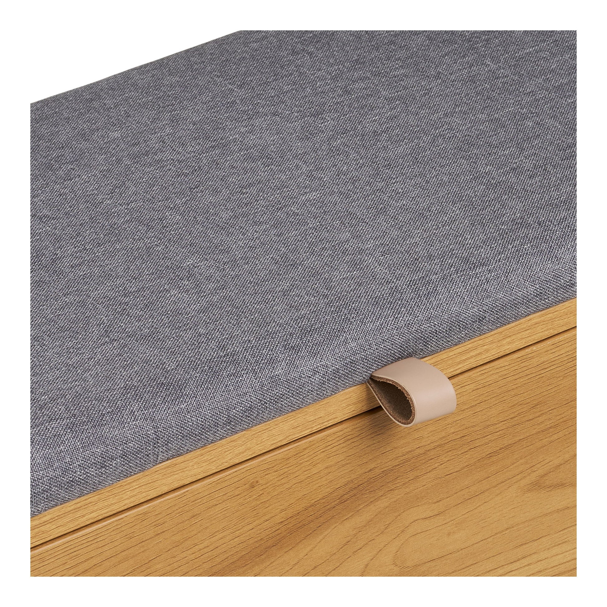 Barco Bænk Med Opbevaring - Bænk Med Opbevaring, Egetræslook 92X33X48 Cm ⎮ 5713917037902 ⎮ 1401120