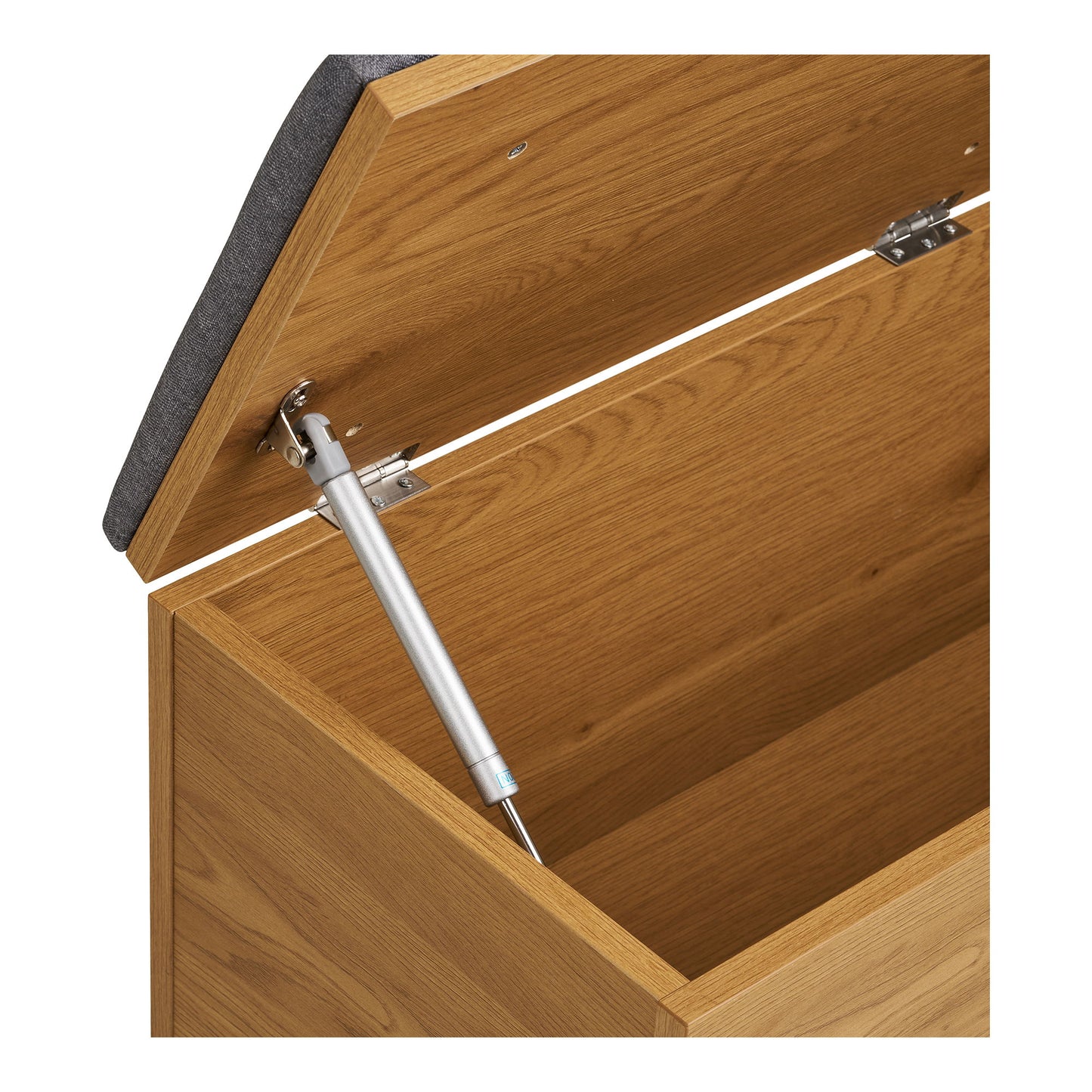 Barco Bænk Med Opbevaring - Bænk Med Opbevaring, Egetræslook 92X33X48 Cm ⎮ 5713917037902 ⎮ 1401120