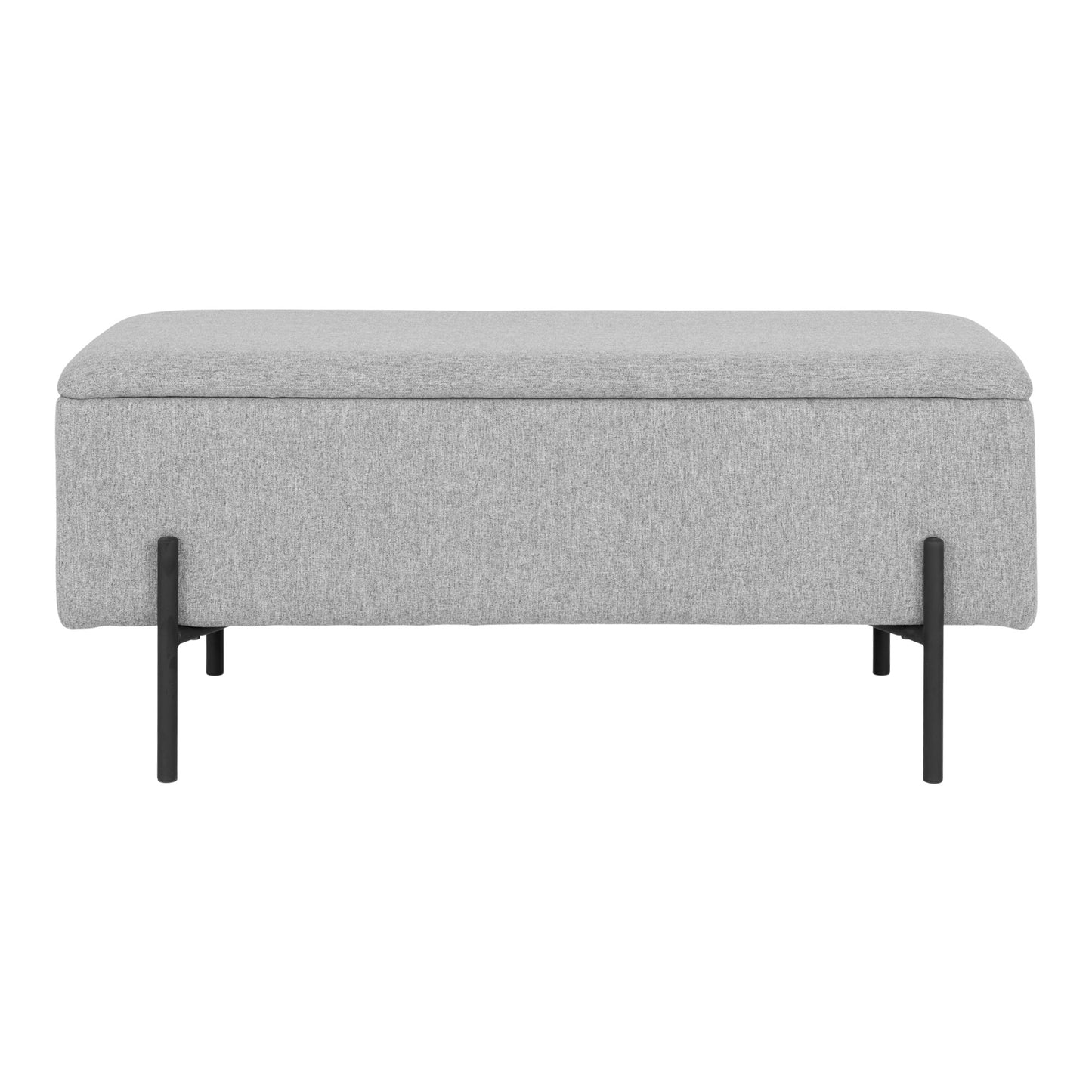 Watford Bænk - Bænk Med Opbevaring, Lysegrå 95X36,5X43 Cm, Hn1275 ⎮ 5713917016310 ⎮ 1409050