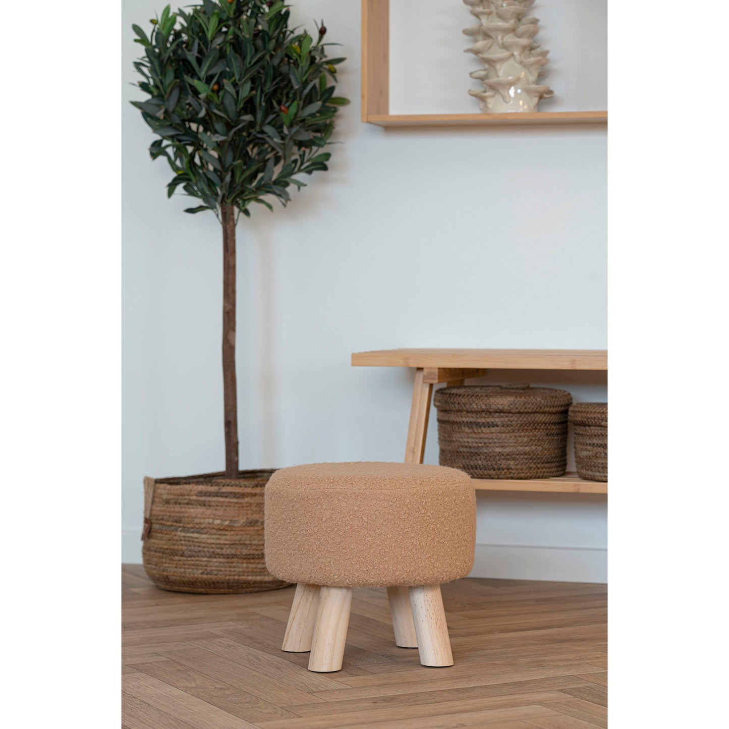 Aberdeen Taburet - Taburet, Sand Ø31X29 Cm, Hn1271 ⎮ 5713917033232 ⎮ 1501122