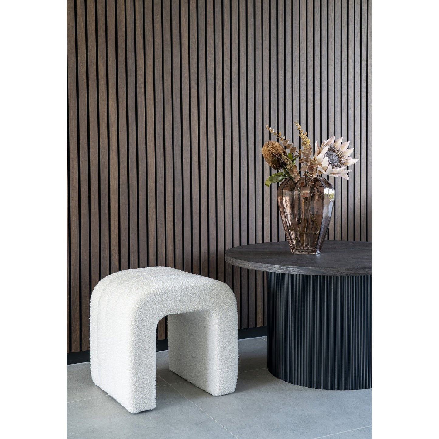 Colma Puf - Puf, Teddy, Hvid 41X36,5 Cm, Hn1234 ⎮ 5713917030057 ⎮ 1501225