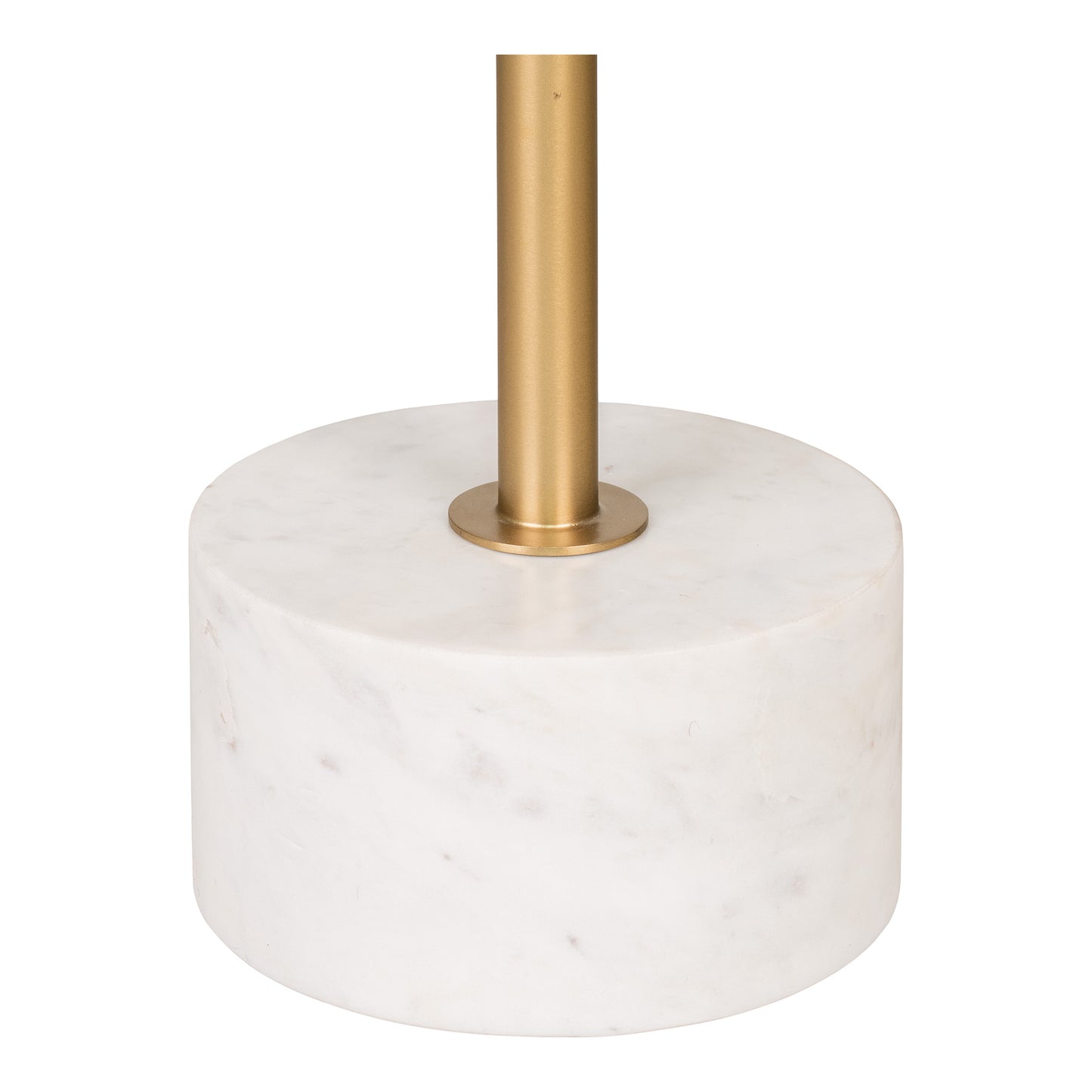 Lecco Hjørnebord - Hjørnebord I Messing Og Marmor Ø51X52 Cm ⎮ 5713917024919 ⎮ 1601000