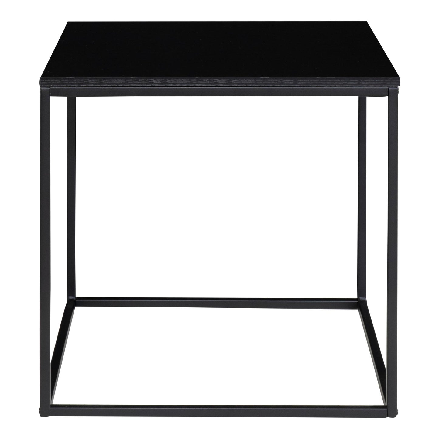 Vita Hjørnebord - Hjørnebord, Sort, Sort Stel 45X45X45 Cm ⎮ 5713917003075 ⎮ 2101400