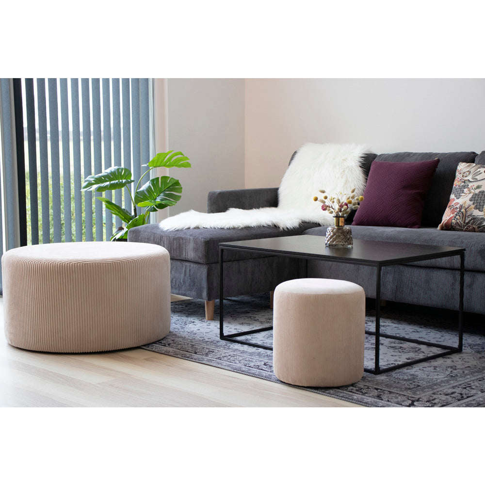 Vita Sofabord - Sofabord, Sort, Sort Stel 90X60X45 Cm ⎮ 5713917003082 ⎮ 2101455
