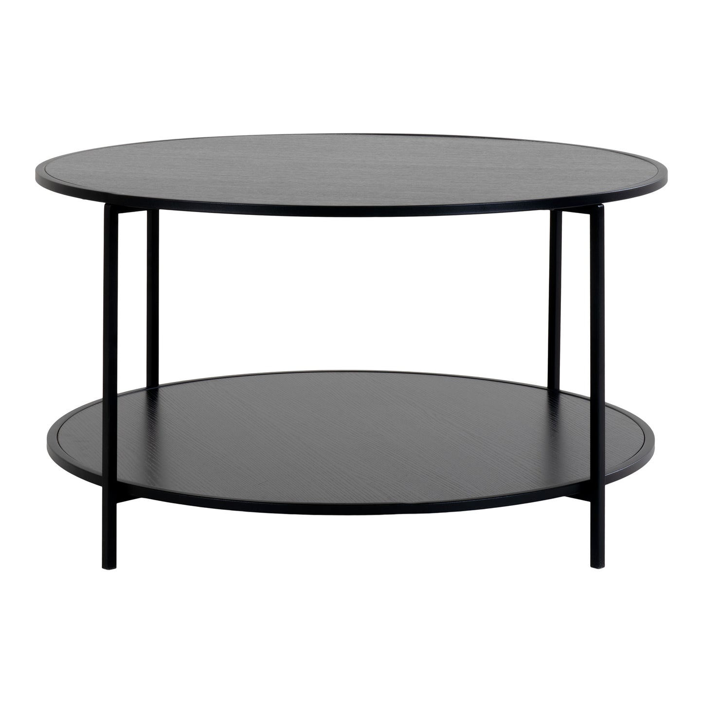 Vita Sofabord - Sofabord, Sort, Sorte Stel Ø80X45 Cm ⎮ 5713917018888 ⎮ 2101510