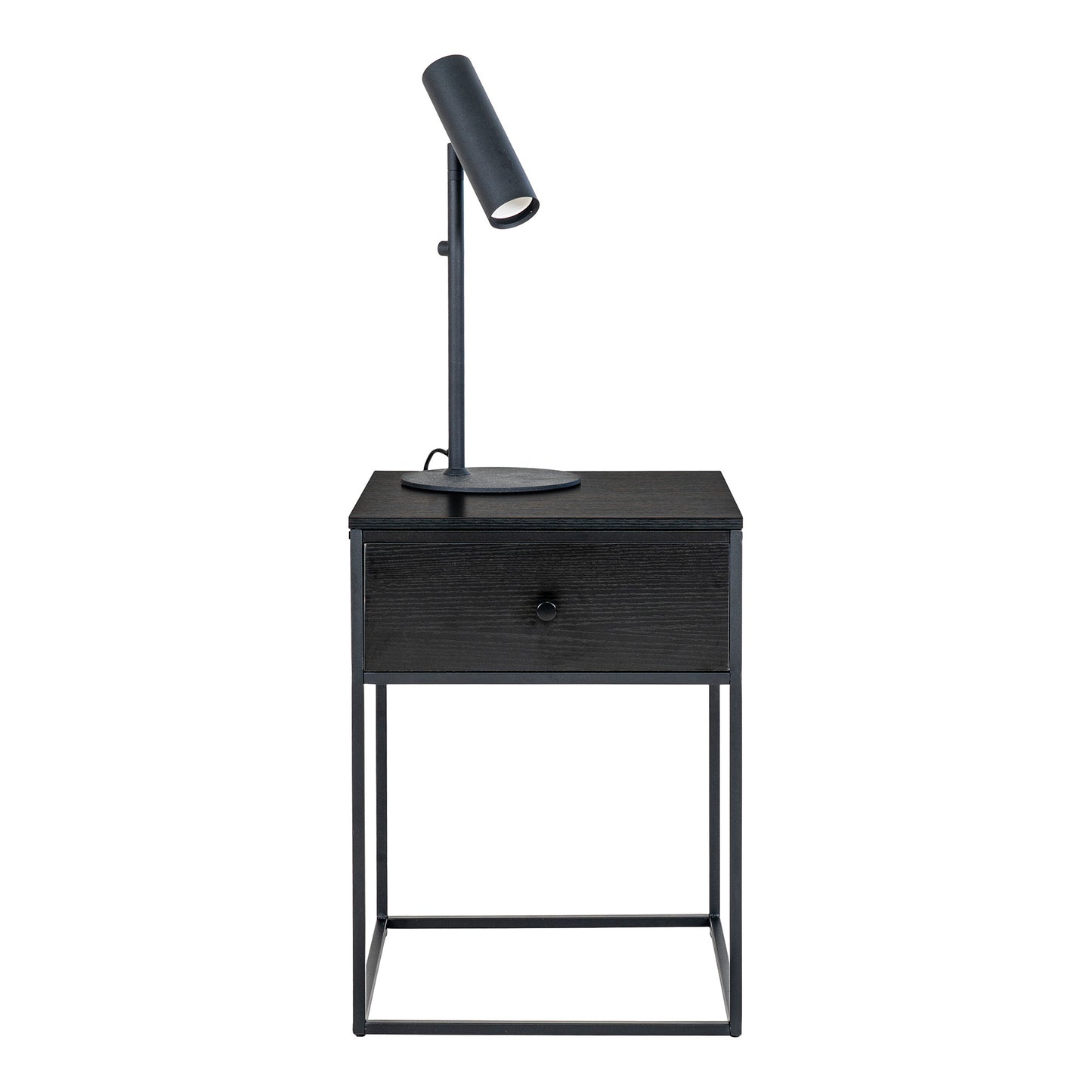 Vita Hjørnebord - Hjørnebord, 1 Skuffe, Sort, Sort Stel 40X40X55 Cm ⎮ 5713917023165 ⎮ 2101610