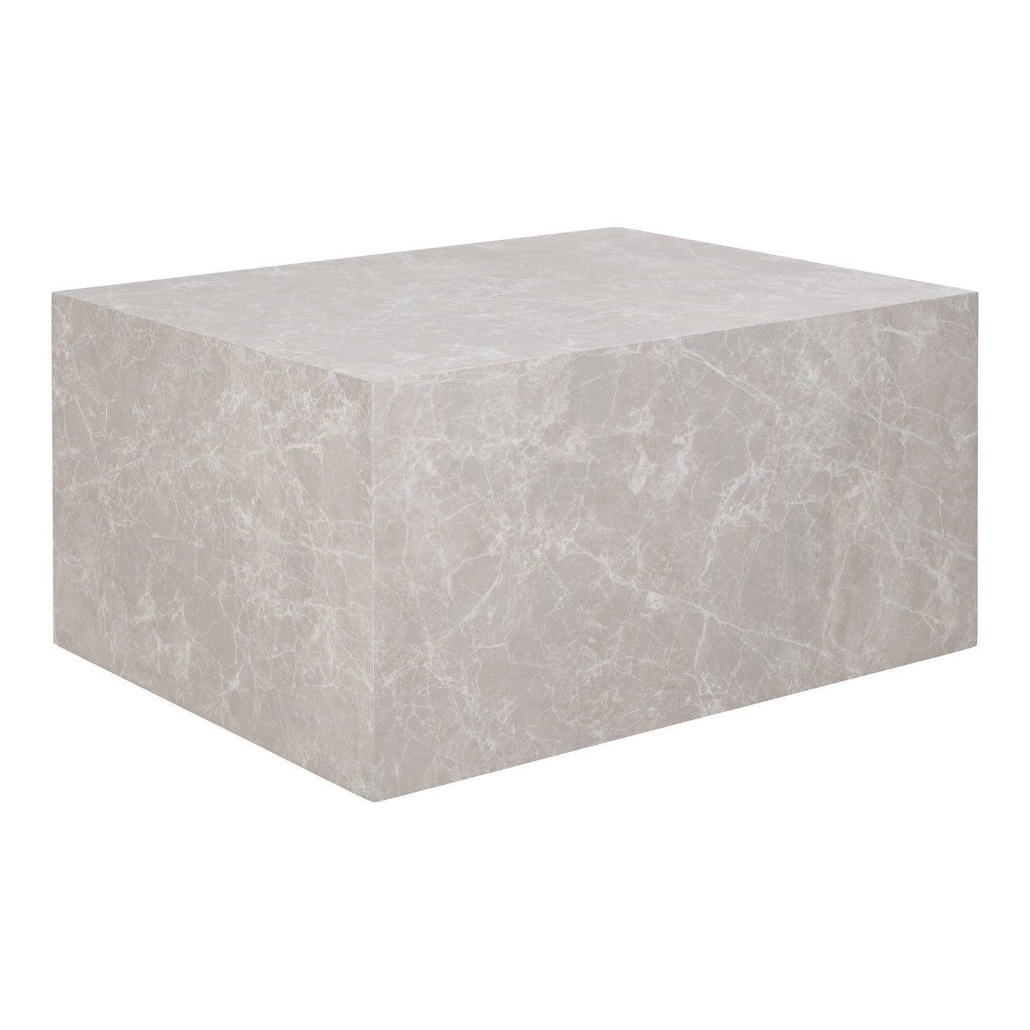 Prague Sofabord - Sofabord, Marmor Look, Beige 60X80X40 Cm ⎮ 5713917027798 ⎮ 2102062