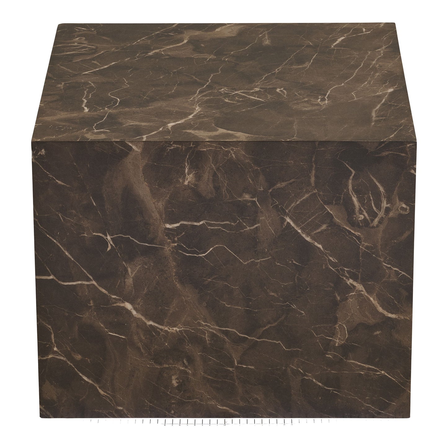 Prague Sofabord - Sofabord, Marmor Look, Brun Sæt Af 2 ⎮ 5713917039517 ⎮ 2102065
