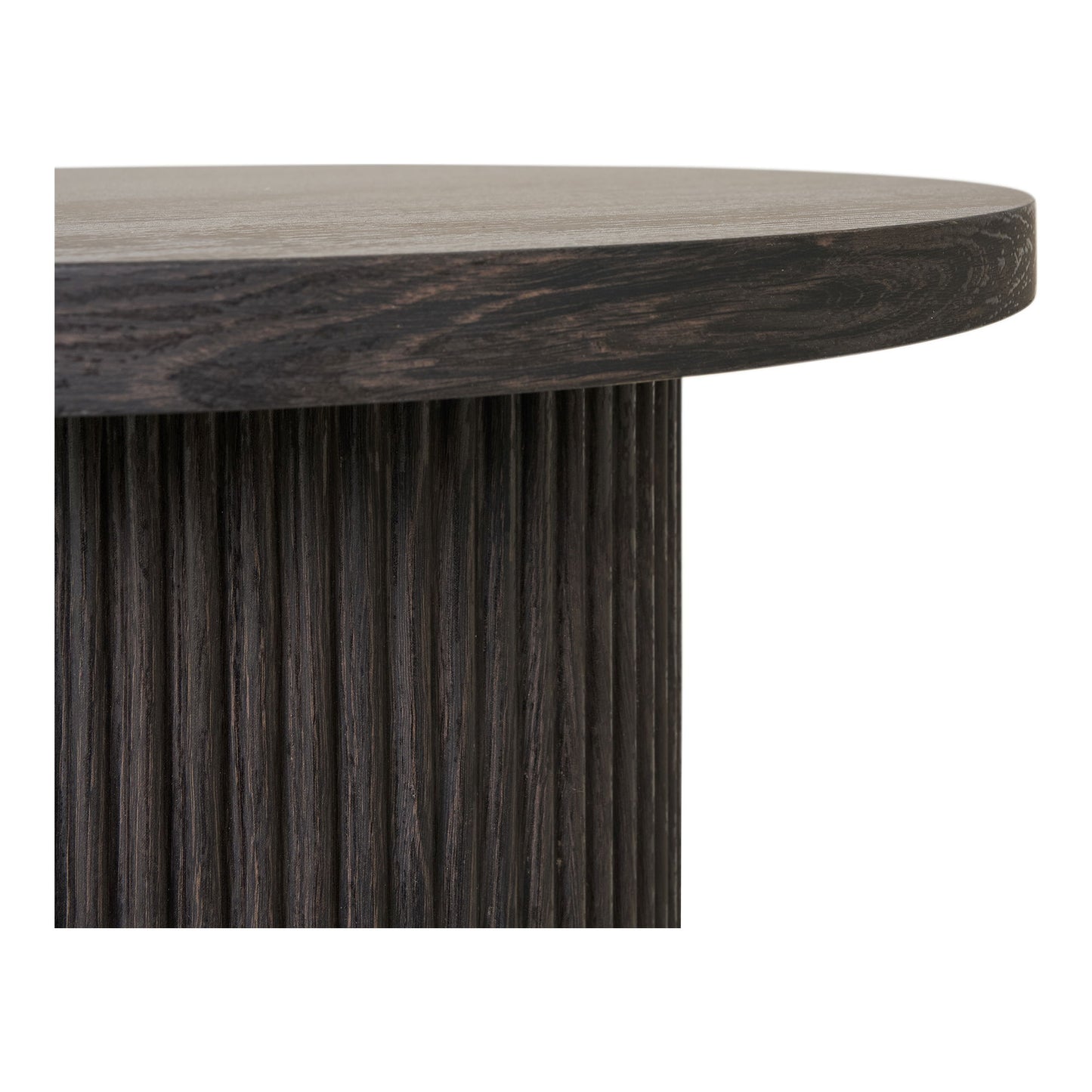 Boavista Hjørnebord - Hjørnebord, Mørkebrun Ø48X45 Cm ⎮ 5713917032853 ⎮ 2102110
