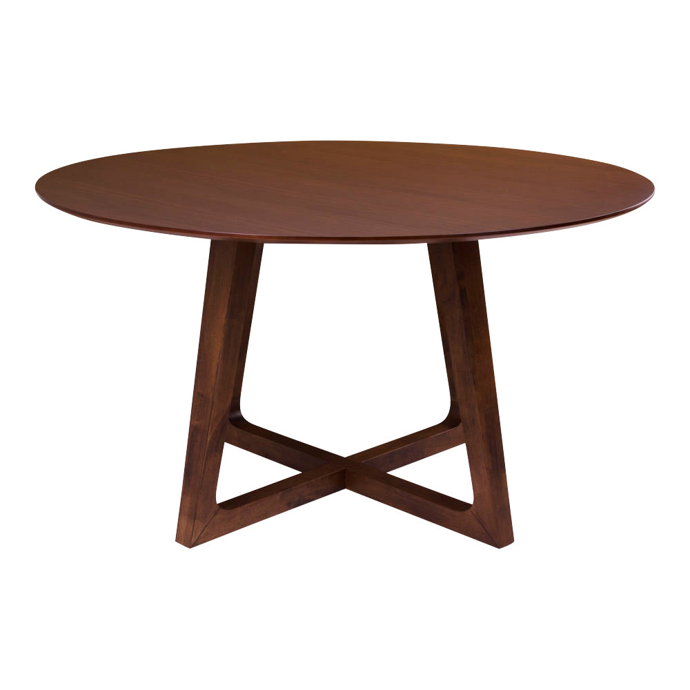 Hellerup Spisebord - Spisebord, Valnød Finer Ø137X76 Cm ⎮ 5713917008667 ⎮ 2201012