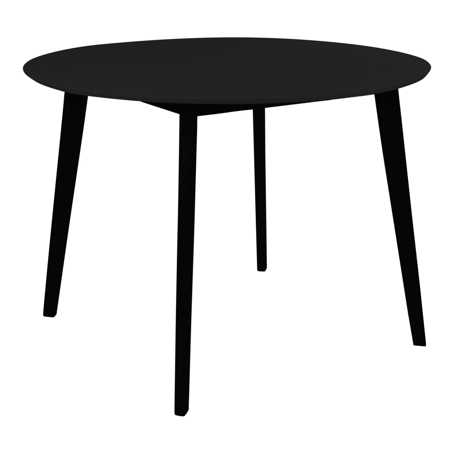 Vojens Spisebord - Spisebord, Sort Ø105X75 Cm ⎮ 5713917019045 ⎮ 2201037