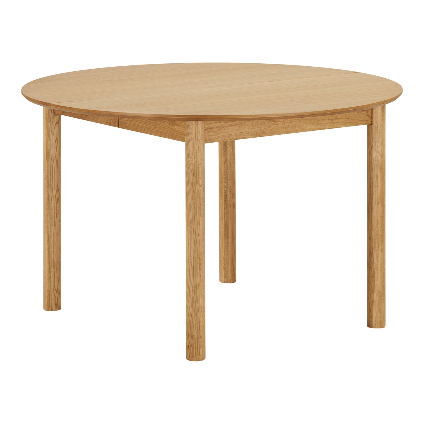 Bundaberg Spisebord - Spisebord, Egefiner, Inkl. Tillægsplader Ø120X120-170-220X75 Cm ⎮ 5713917037223 ⎮ 2202020
