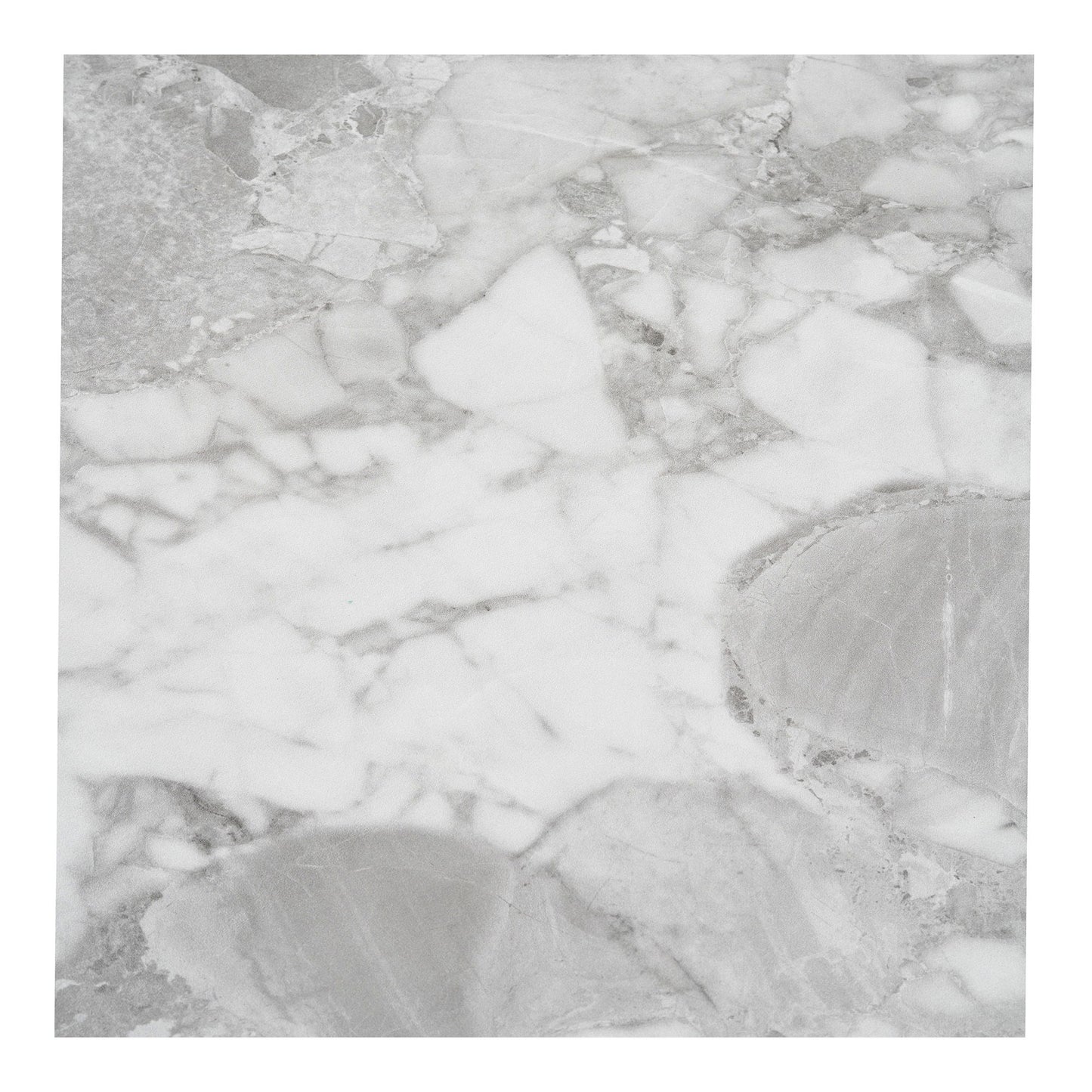 Brito Spisebord - Spisebord, Marmor Look, Grå, Sort Ø120X75 Cm ⎮ 5713917034819 ⎮ 2203080