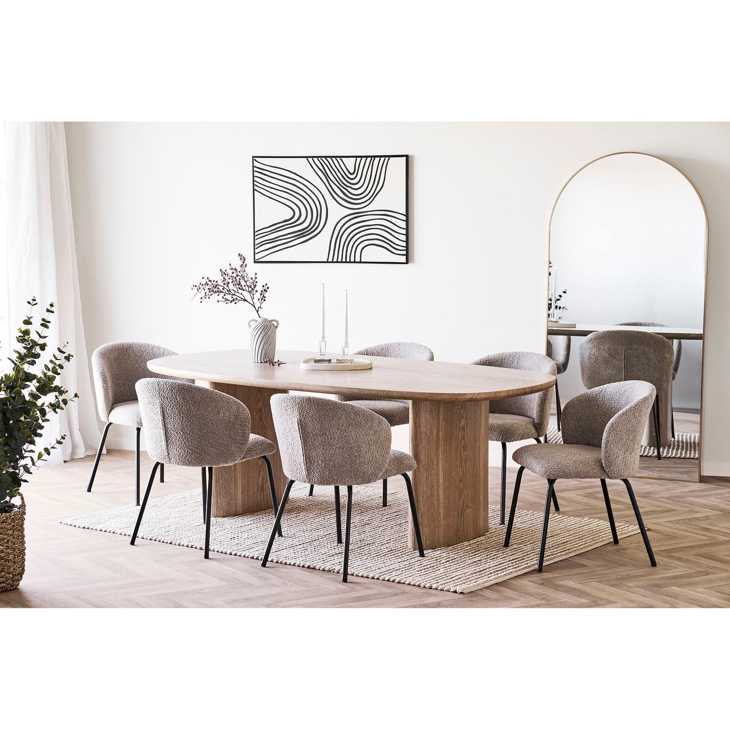 Serra Spisebord - Spisebord, Ask 110X210X75 Cm ⎮ 5713917034970 ⎮ 2203130