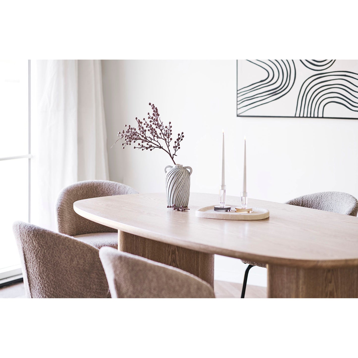 Serra Spisebord - Spisebord, Ask 110X210X75 Cm ⎮ 5713917034970 ⎮ 2203130